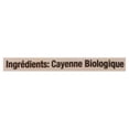 thumbnail image 4 of Poudre de cayenne moulu biologique Altius, 4 of 4