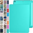 thumbnail image 1 of DuraSafe Cases iPad PRO 12.9 Inch 4th 5th 6th [ Pro 12.9 4 5 6 ] MY3K2LL/A MY3J2LL/A MY2H2LL/A MY2J2LL/A TriFold PC Lightweight Smart PU Leather Protective Hard Back Cover - Green, 1 of 8