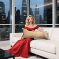 thumbnail image 4 of pstuiky Soft Velvet Long Pillow for Side Sleepers & Leg Support 60Cm Length with Removable Cover & Inner Pillow Sofa, Bed, Dormitory Cushion In Multiple Colors, 4 of 7