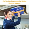 thumbnail image 4 of Costway 2PC Kids Carry On Luggage Set 12" Backpack & 16" Rolling Suitcase for Travel, 4 of 10