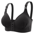 thumbnail image 3 of Timegard Bras for Women No Underwire Front Closure Full Support Adjustable Strap Comfort Daily Bras, 3 of 3