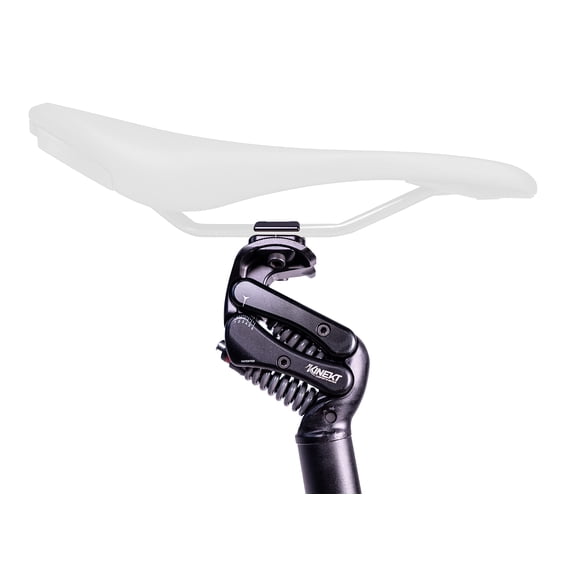 Kinekt Bike Suspension Seatpost, XR Lightweight Alloy Seat Post for Road, Gravel & Electric Bikes, Bike Seat Shock Absorber Adjusts to Weight and Riding Style, Quick & Easy Set-up, XR | 31.6mm | 350mm