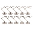 thumbnail image 1 of Lot de 10 Supports d'Exposition pour Figurines Articulées, Supports d'Exposition pour Poupées, Cadre de Support Mobile pour Modèles de 6 Pouces avec Matériau Plastique, Base Ajustable, 1 of 7