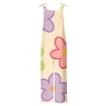 thumbnail image 5 of Pisexur Femmes Summer Casual Combinaisons Dressy Hawaii Print Manches Barboteuses Spaghetti Sangle Réglable en Vrac Short Combinaison avec Poches, 5 of 5