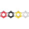thumbnail image 4 of Becaristey 1 Set Center Locks Disc Brake Rotors Adapter Sturdy Replacing Repairing Bike Bolts Compatible for Locking Black 1Set, 4 of 6