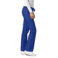 thumbnail image 2 of Adar Universal Women's Straight Leg Scrub Pants, Drawstring, Durable Poplin, Black, 2 of 7
