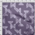 thumbnail image 4 of oneOone Polyester Spandex Violet Fabric Geometric Half Circle Sewing Material Print Fabric By The Yard 56 Inch Wide, 4 of 4