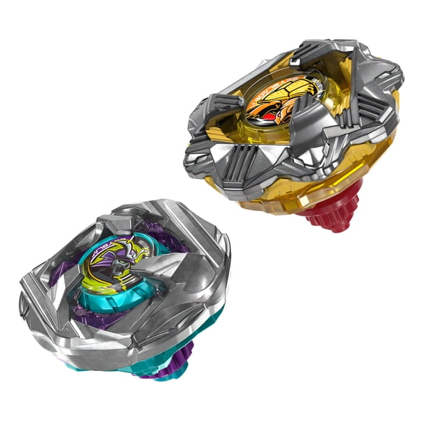 Beyblade X Calibur Samurai 6-70M BX & Obsidian Shell 3-85S BX Dual
