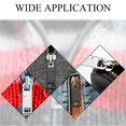 thumbnail image 1 of 10Pcs Replacement Zipper Pull Resistant Slider Crafts Repair Kit Head for Suitcase Luggage Shoe Boots Clothing Jacket Sewing, 1 of 9