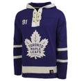 thumbnail image 2 of '47 Chandail à Capuchon en Molleton à Lacets pour Hommes John Tavares Toronto Maple Leafs, 2 of 4