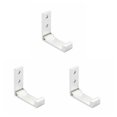 thumbnail image 1 of QualitChoice Folding Hanging Hooks Punch Free Towel Rack Invisible Foldable Single Clasp Clothes Hanger Strong Bearing Bathroom Bedroom silver 3Set, 1 of 6