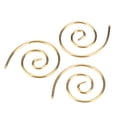 thumbnail image 2 of Circular Knitting Needle, Convenient Spiral Cable Knitting Needle Stainless Steel  For Shawls Gold, 2 of 8
