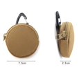thumbnail image 4 of Unisex Coin Purse Smooth Zipper Small Size Multifunctional  Lightweight Keychain Pocket for Outdoor, 4 of 11
