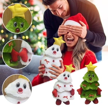Vaidha Christmas Electric Plush Toys Christmas Trees Sing And Dance Christmas Tree Party Electric Toys One Song Style