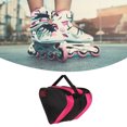 thumbnail image 4 of Hockey Skates Bag, Skates Bag Waterproof 3 Layers  For Outdoors Pink, 4 of 8