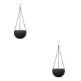 thumbnail image 3 of Maytalsory 2piece Practical And Versatile Hanging Flower Pots For Indoor And Outdoor Spaces Black 2Set, 3 of 6