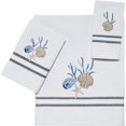 thumbnail image 4 of Avanti Linens - Serviette de Bain, Serviette en Coton Douce et Absorbante (Collection Blue Lagoon), 4 of 4