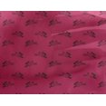 thumbnail image 4 of oneOone Georgette Viscose Pink Fabric Rabbit Animal Dress Material Fabric Print Fabric By The Yard 42 Inch Wide, 4 of 4