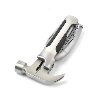 Marteau Tout-en-un Multi-Outils, Gadgets Multi-Outils, Accessoires de Camping, Cadeau pour Anniversaire Noël Fête des Pères