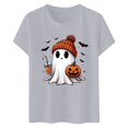 thumbnail image 3 of 2025 T-Shirt Mode Décontracté à Imprimé pour Femmes T-Shirt à Manches Courtes Confortable Hauts à Col en T pour Femmes et Stylé, 3 of 3