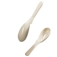 thumbnail image 4 of EGNMCR Non-Slip Bowl Spoon Asian Soup Spoon With Long Handle Japanese Ramen Spoons With Notch Food Grade Dessert Spoons Kitchen Spoons Set For Ramen spoon spoon, 4 of 5