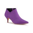 thumbnail image 1 of Unique Bargains Bottines à Talon Kitten à Bout Pointu pour Femmes, 1 of 7