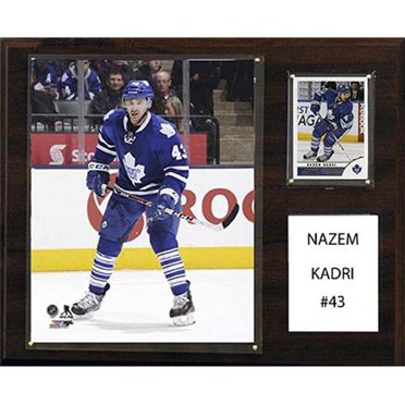 CandICollectables 1215KADRI NHL 12 x 15 in. Nazem Kadri Toronto Maple Leafs Player Plaque