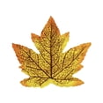 thumbnail image 1 of Iamnij 50Pcs Fall Artificial Maple Leaves Thanksgiving Autumn Leaf For Weddings Autumn Parties Art Scrapbooking Decorations, 1 of 8