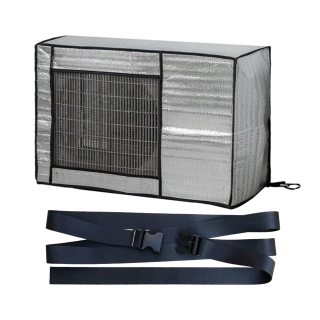 GROWTH TANK Housse de Climatiseur à Sangle Ajustable Housse de Protection Imperméable Économie d'Énergie 100cmx81cmx43cm
