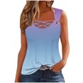 thumbnail image 1 of Birdeem Débardeurs Femmes Camisole Imprimée Sans Manches T-Shirt Ample, 1 of 1