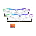 thumbnail image 1 of Team T-Force Delta RGB 32 Go (2 x 16 Go) 288 Broches RAM PC DDR5 6000 (PC5 48000) Mémoire de Bureau Modèle FF4D532G6000HC30DC01, 1 of 8