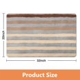 thumbnail image 3 of Luxury Bathroom Rugs Bath Mat, 20x32 in - Ultra-Soft, Fluffy Non-Slip Microfiber Shower Rug, Machine Washable, Quick Drying for your Tub, Bathroom, and Shower, 3 of 5