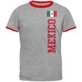 thumbnail image 1 of World Cup Mexico T-Shirt à Col Contrastant pour Hommes, 1 of 1