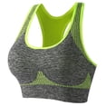 thumbnail image 1 of AherBiu Sports Bras for Women Wireless Racerback High Impact Support Workout Tops Yoga Bralette, 1 of 7