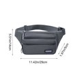 thumbnail image 3 of Tyidzon Leisure Chest Bag Large Capacity Multi Compartment Chest Bag Multifunctional Messenger Bag Waterproof Backpack Fitness Chest Bag, 3 of 6