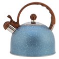 thumbnail image 1 of Théière Siffleuse à Poignée Motif Bouilloire pour Cuisinière Style Ferme, 1 of 7