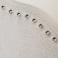 thumbnail image 2 of Tête de Lit en Tissu Austell, Lit Queen/Full, Gris Clair, 2 of 4