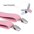 thumbnail image 2 of Buyless Fashion Adjustable Suspenders for Kids Toddlers Baby Elastic Solid Color 1 Inch - Y Back Design, 2 of 7