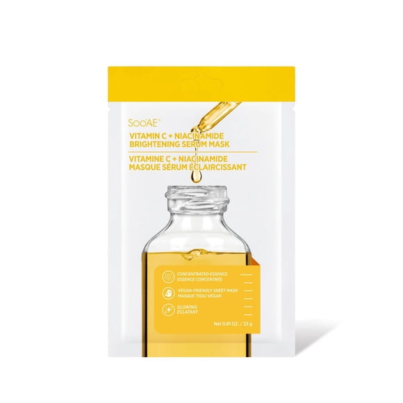 Soo'AE Vitamin C + Niacinamide Brightening Serum Mask