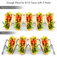 thumbnail image 1 of Hilitand Rustproof 2 Packs Taco Holders, Taco Holder, Easy To Clean Taco Kit, For Dishwasher, 1 of 8
