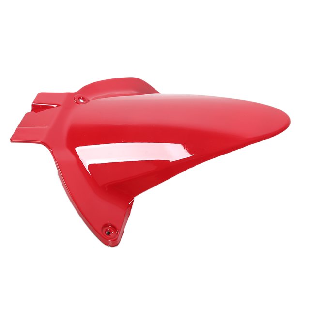 Protection Anti-Éclaboussures de Roue de Moto, Remplacement de Garde-Boue Arrière de Moto ABS pour CBR600RR 2007-2012 pour le Style de Fibre de Carbone de Réparation, Noir, Rouge