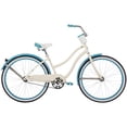 thumbnail image 1 of Huffy 26” Good Vibrations Cruiser Bike, Fits Riders 60”+, White, Adult, Womens, 1 of 12