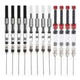thumbnail image 1 of DLY Remplisseur d'Encre pour Stylo-Plume, Acier Inoxydable et Plastique, Argent, Noir, Rouge, 12 Unités, 1 of 5