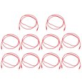 thumbnail image 2 of 10Set Banana Plug Test Lead Welded Male to Male Testing Cable for Home Industry 0.44mm² Red, 2 of 14