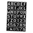 thumbnail image 4 of 42 Pcs Pochoirs de Lettres Alphabet Chiffres Gabarits Outil Journal Gabarits de Dessin, 4 of 8