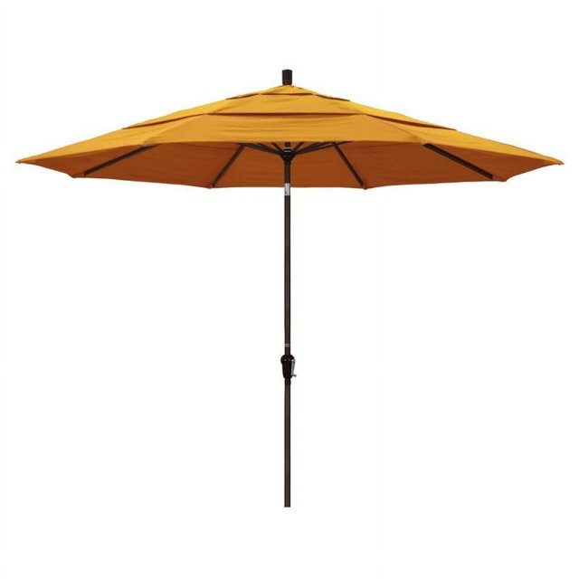 California Umbrella Parasol de Patio de 11 Pieds Jaune