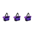thumbnail image 2 of Transemion Large Capacity Yoga Sport Bag Made With Oxford Cloth For Sturdy And Durable Fashionable Appearance purple 3Set, 2 of 6