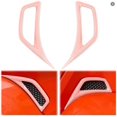 thumbnail image 1 of 2pcs Car Wheel Eyebrow Side Air Inlet Cover Sticker Trim For Jeep JL Gladiator JT 2018+ Air Conditioning Vent Outlet Decoration, 1 of 7