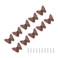 thumbnail image 3 of Drawer Handle Starfish Butterfly Alloy Single Hole Modern Style Pull for Drawer Cabinet WardrobeRed Bronze, 3 of 8