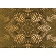 thumbnail image 1 of Ahgly Company Machine Washable Indoor Rectangle Transitional Cinnamon Brown Area Rugs, 2' x 5', 1 of 7